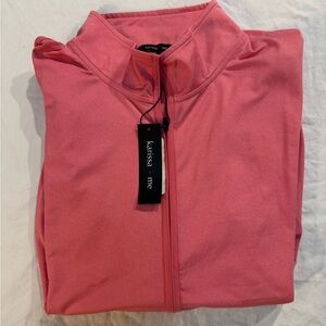 Pink Karissa & Me Zip-Up Lightweight Jacket